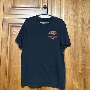 Jordan Dri-FIT Sport Short-Sleeve Breakfast Club Crew Black T-Shirt